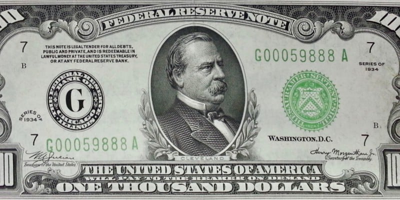 1000 note